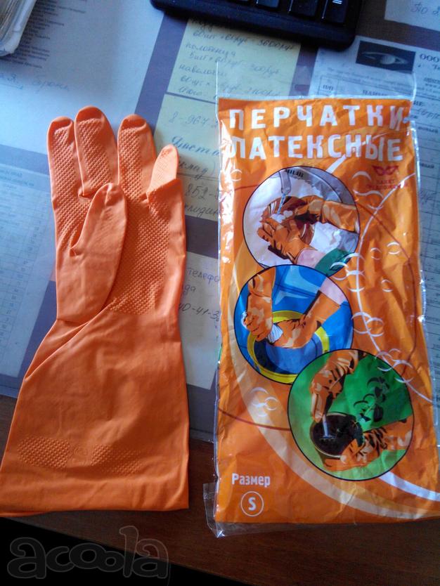 Перчатки латексные