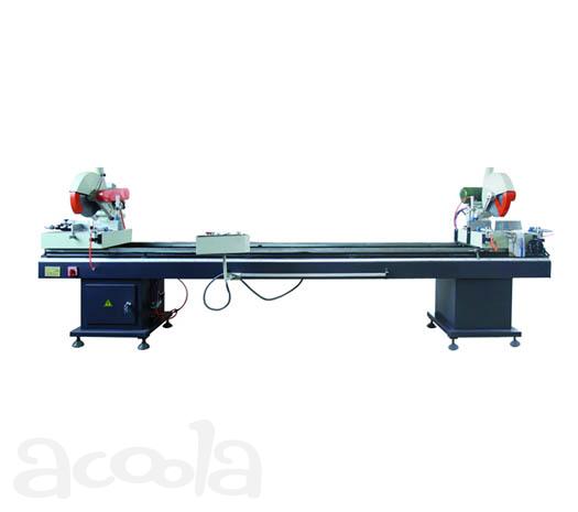 JCLJZ2-350×3500 Двухголовчная отрезная пила с цифровым дисплейем для алюминиевых и пластиковых окон и дверей