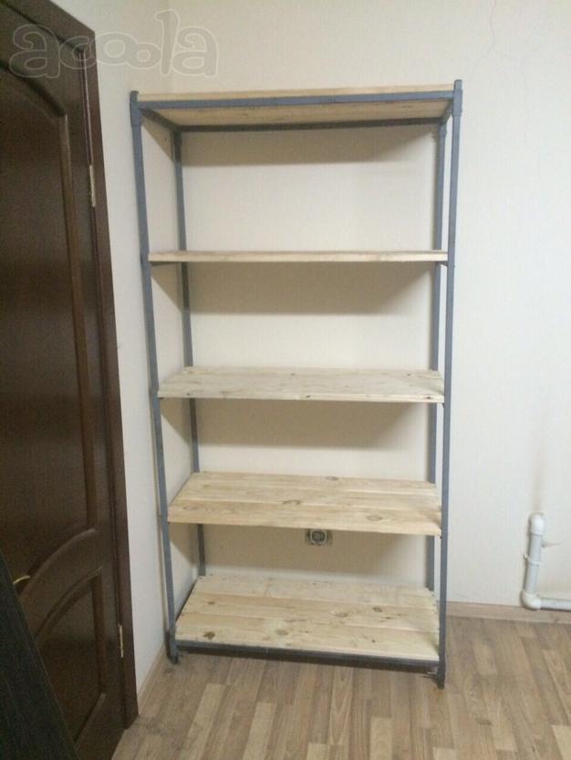 Стеллажи металлические разборные