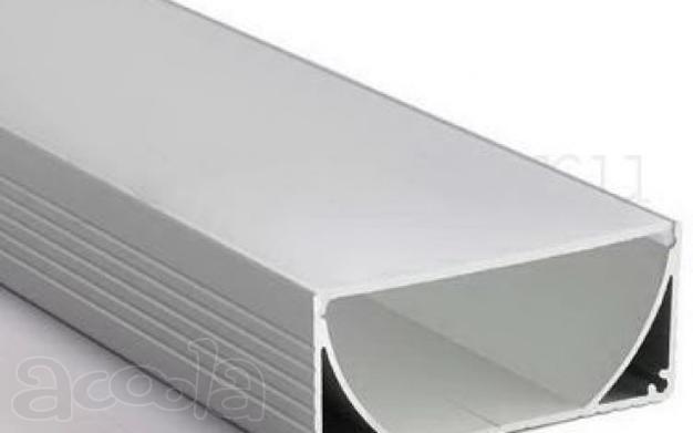 Алюминиевый профиль для светодиодных светильников ALU POWER W80-2000 ANOD