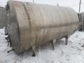 Ёмкость нержавеющая ОМГ-10, объём -10 куб.м., горизонтальная, термос, инв 1734