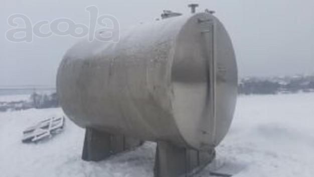 Ёмкость нержавеющая, объём -13 куб.м., горизонтальная инв 1419