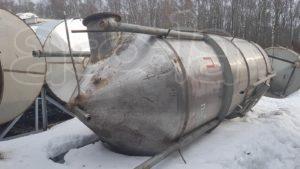 Ёмкость нержавеющая, объём -11,5 куб.м., вертикальная