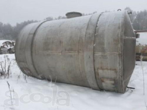 Ёмкость нержавеющая, объём -15 куб.м., горизонтальная
