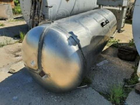 Ёмкость нержавеющая, объём - 1,6 куб.м., горизонтальная, инв 1257