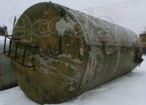 Ёмкость нержавеющая, объём -20 куб.м., горизонатальная