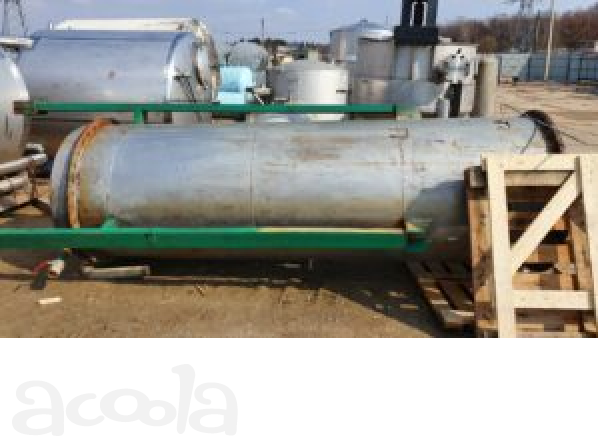 Ёмкость нержавеющая - фильтр насыпной, объём - 2,5 куб.м., вертикального исполнения