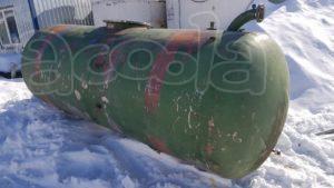 Ёмкость нержавеющая, объём - 3 куб.м., горизонтальная