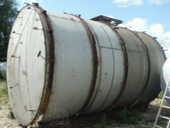 Ёмкость нержавеющая, объём -40 куб.м., горизонтальная