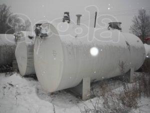 Ёмкости нержавеющие, объём -14 куб.м., горизонтальные