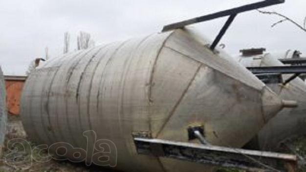 Ёмкости нержавеющие, объём -20 куб.м., вертикальные