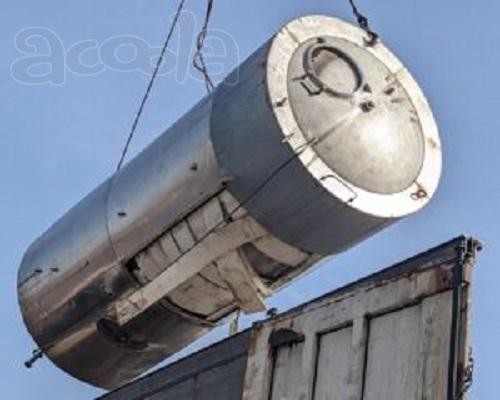 Ёмкости нержавеющие, объём - 4,5 куб.м., вертикальные
