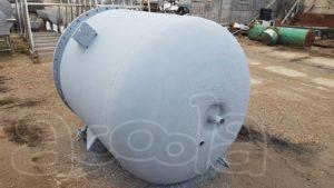 Реактор нержавеющий, объём - 2 куб.м., с паровой рубашкой, без мотор редуктора и якоря