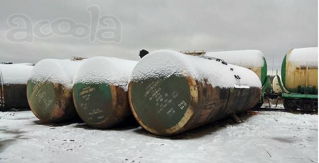 Б/у Ёмкость, резервуар от вагон-цистерны объём 73 м3(Чистый, пропаренный)