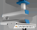Потолочная медицинская консоль двухплечевая CADUCEUS C2E-AL