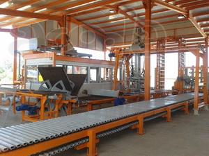 Вибропресс для производства блоков, плитки, бордюров Sumab R-1500