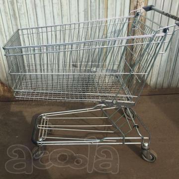 Продам тележки покупательские бу.