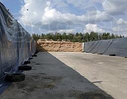 Боковая плёнка для стен силосных траншей и ям