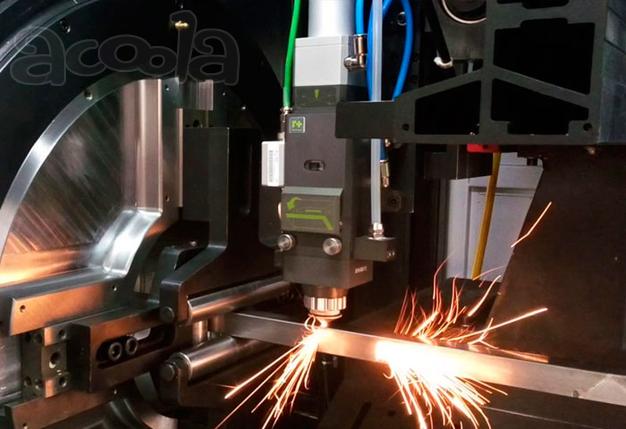 Резка круглых и профильных труб лазером на установке Han`s Laser в Коломне (МО)