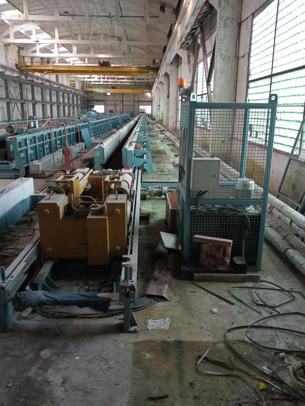 Продам технологическую линию производства ригелей PLAN SLR Италия б/у