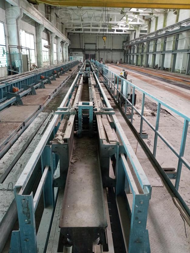 Продаем технологическую линию производства колонн, свай, фундаментных балок, блоков ФБС PLAN SLR Италия