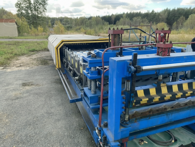 Линия производства металлочерепицы «Супер Монтеррей